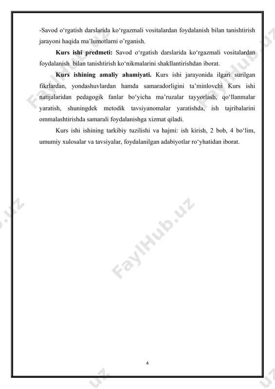 aktdan foydalangan holda dars tayyorlashi va o‘tkazishi kerak, chunki endi o‘qituvchi darsni yanada jonli va qiziqarli qilish imkoniyatiga ega. o‘rta maktabda kompyuterlashtirishning pedagogik vazifalarini uchta asosiy yo‘nalishda tasniflash mumkin: - barcha o‘quvchilarda muayyan uslub va tafakkurni shakllantirish; - maktabdagi barcha fanlarni istisnosiz o‘qitish samaradorligini oshirish; - talabalarning kognitiv qiziqishini faollashtirish uchun shaxsiy kompyuterdan foydalanish . ta'limni axborotlashtirish oldidagi vazifalar: - ta’lim jarayonida zamonaviy axborot texnologiyalaridan foydalanish asosida talabalarni tayyorlash sifatini oshirish; - o‘qitishning faol usullaridan foydalanish, o‘quv faoliyatining ijodiy va intellektual tarkibiy qismlarini oshirish; - har xil turdagi ta'lim faoliyati (o‘quv, tadqiqot va boshqalar) integratsiyasi; - ta'limning axborot texnologiyalarini o‘quvchining individual xususiyatlariga moslashtirish talabaning kognitiv faoliyatini faollashtirishga yordam beradigan va kasbiy faoliyatda samarali foydalanish uchun informatika vositalari va usullarini o‘zlashtirish motivatsiyasini oshiradigan ta'limning yangi axborot texnologiyalarini ishlab chiqish zamonaviy jamiyat o‘qituvchilar oldiga nafaqat bilim berish, balki maktab o‘quvchilarining shaxsiy muhim fazilatlarini rivojlantirish vazifasini qo‘yadi. fan o‘qituvchisining asosiy vakolati uning yangilangan …