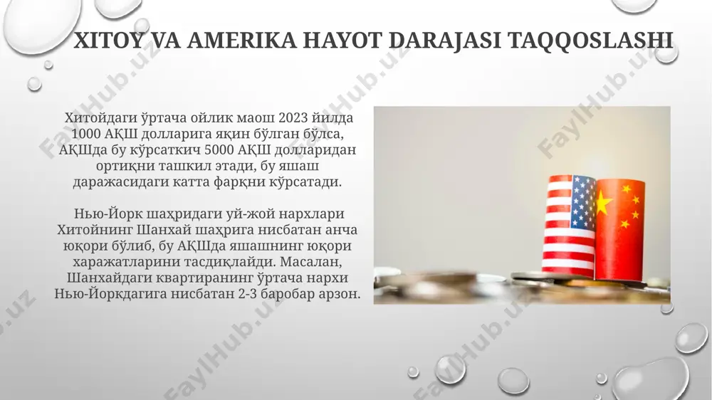xitoy va amerika turmush darajasi - Page 4