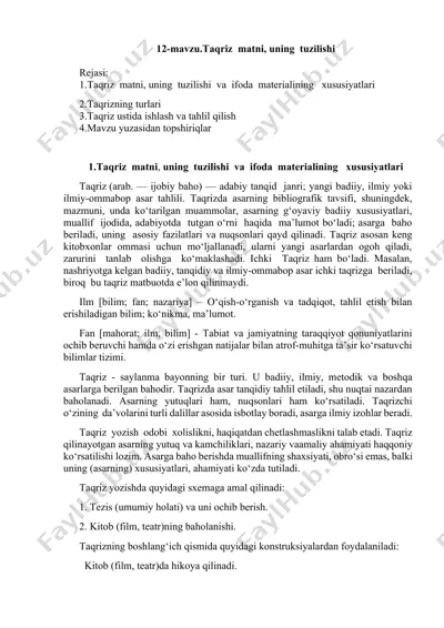 taqrizlar — DOCX