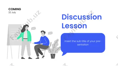 discussion lesson — PPTX