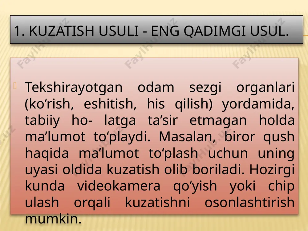 biologiyaning o‘rganish usullari - Page 3
