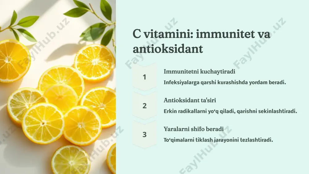 vitaminlar haqida umumiy ma'lumot - Page 5