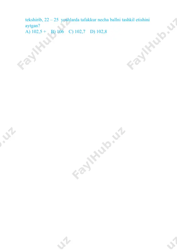 umumiy psixologiya testi - Page 4