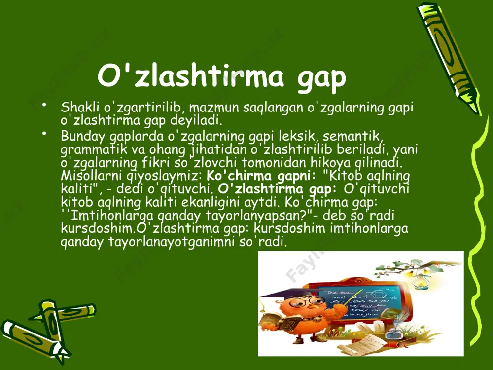 o’zbek tilida o’zga gaplar tasnifi - Page 4