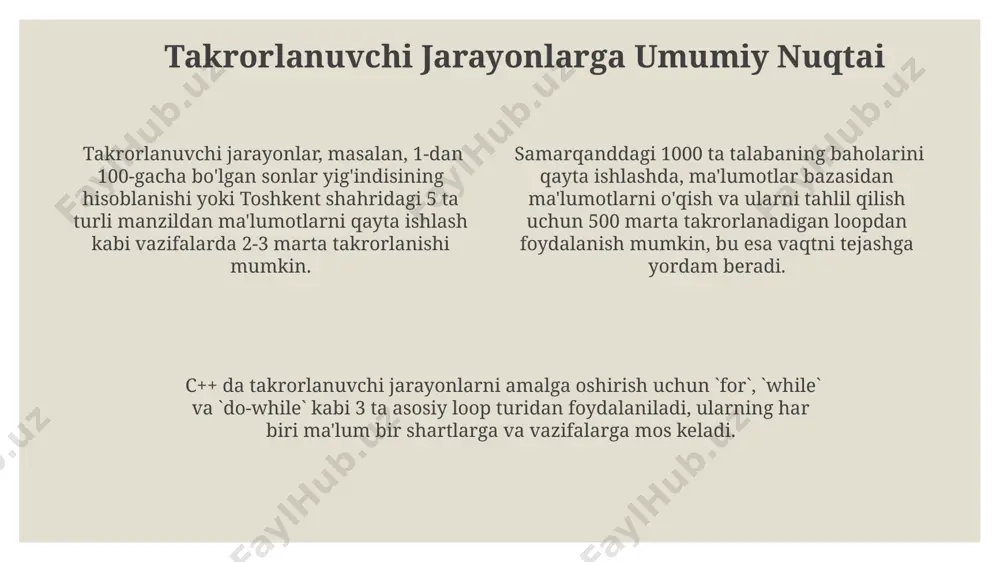 c++ tilida sikllardan foydalanib takrorlanuvchi jarayonlarni dasturlash - Page 4