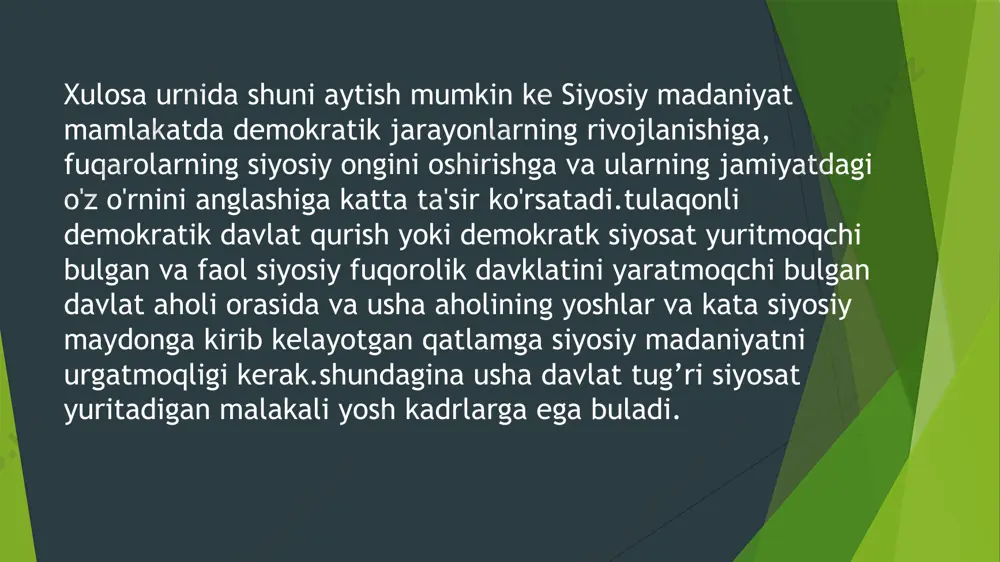 siyosiy madaniyat - Page 5