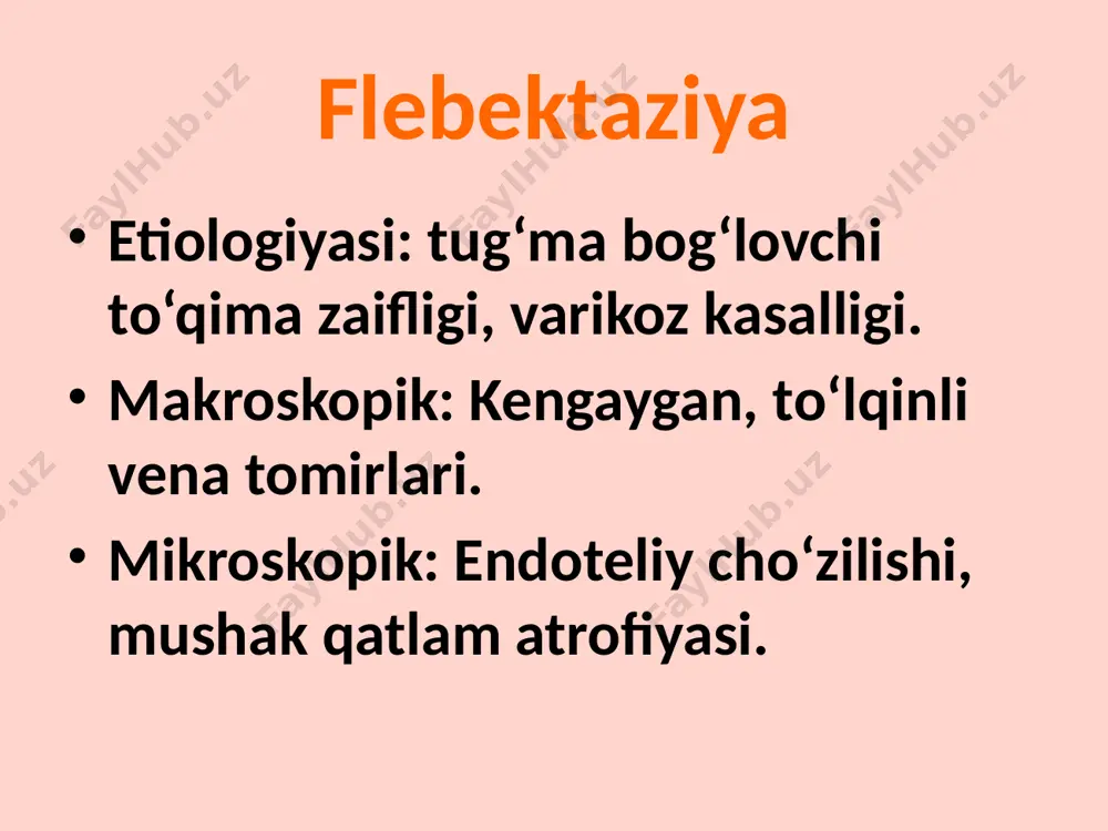 vena va limfa tomirlar patologiyasi - Page 3