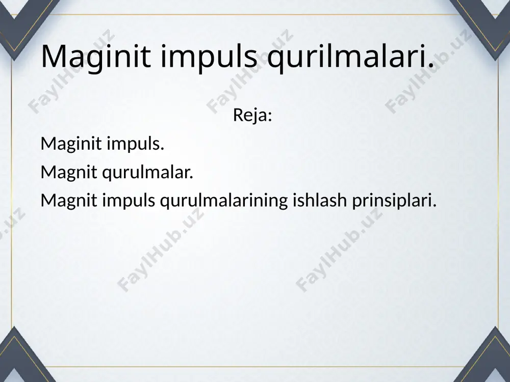 itlarni tortish kuchi etarli emas, bu kuch ishlagan sari kamayib boradi. shuning uchun magnitlarni davriy tekshirish va yuk ko‘tarish imkonini tiklash uchun magnitlash zarur bo‘ladi. elektromagnit separatorlar. magnit maydonda separatsiyalash ajratilayatgan fraksiyalarni turli magnit xususiyatlariga asoslangan. separatsiyalanishda ferromagnit zarracha magnitli va boshqa kuchlarni (og‘irlik, ishqalanish, makazdan qochuvchi va sh.o‘.) ta’siriga tushadi, ularni natijaviy ta’siri zarrachani ishchi zonadagi siljishini belgilaydi: u lentali transporter bilan birga tayerlangan. berilgan maxsulot bunker 1-dan transportyor 2-ni lentasiga beriladi. transporter asinxron elektrodvigateldan aylanadigan ichi bo‘sh yupqa diamagnit materialdan tayyorlangan baraban 3 tomonidan yurgiziladi. baraban ichida xarakatlanmaydigan elektromagnit 4 joylashgan. elektromagnit g‘altagi o‘zgaruvchan tarmog‘iga ulangan yarim o‘tkazgichli to‘g‘rilagichdan o‘zgarmas tok energiyasini oladi. elektromagnitni ma’lum xolatda to‘xtatib turish uchun chervyakli mexanizm ko‘zda tutilgan. maxsulot lenta bilan harakatlanganda elektromagnit ta’siridagi xududda ferromagnit qo‘shilmalar barabanga tortiladi va transporter lentasida magnit ta’sir xududidan chiqquncha ushlanib turadi, keyin esa chiqarib tashlash uchun 6-chi o‘zi tashlovchiga tushadi. lentaga yopishgan mayda metall zarrachalar cho‘tka …