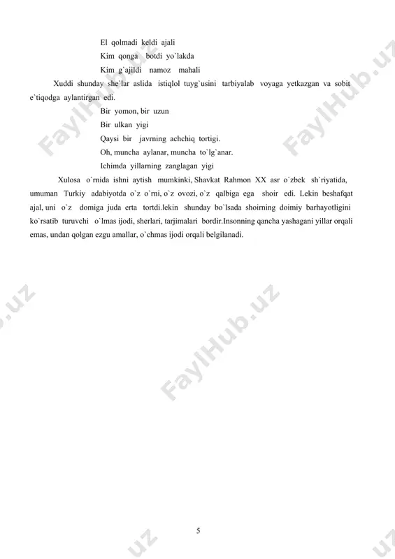 shavkat rahmon she`riyati - Page 5