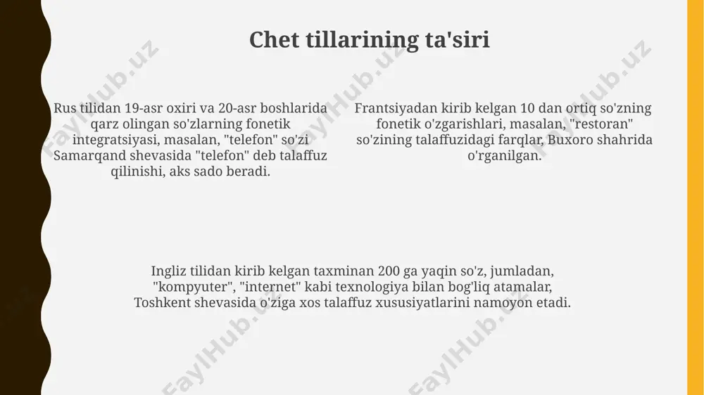 hozirgi o'zbek adabiy tilining fonetik sathi, fonologiyasi - Page 4