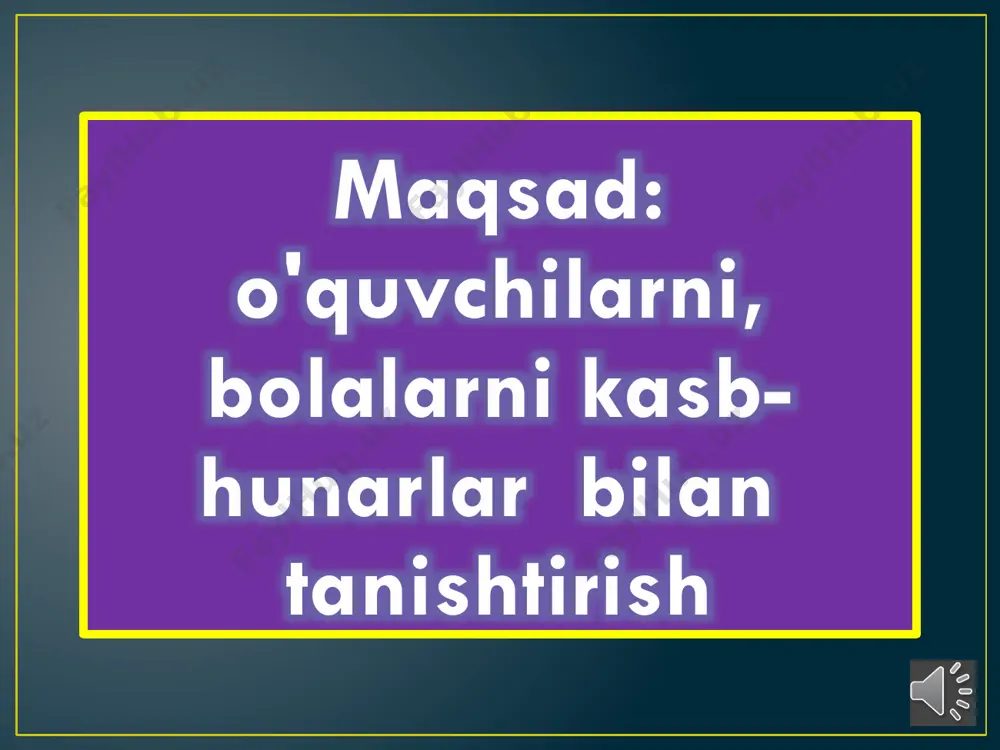 "kasblarni bilasizmi?" trening mashg'uloti - Page 3