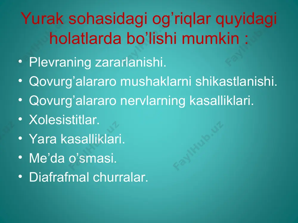 yurak og'riqlari - Page 5