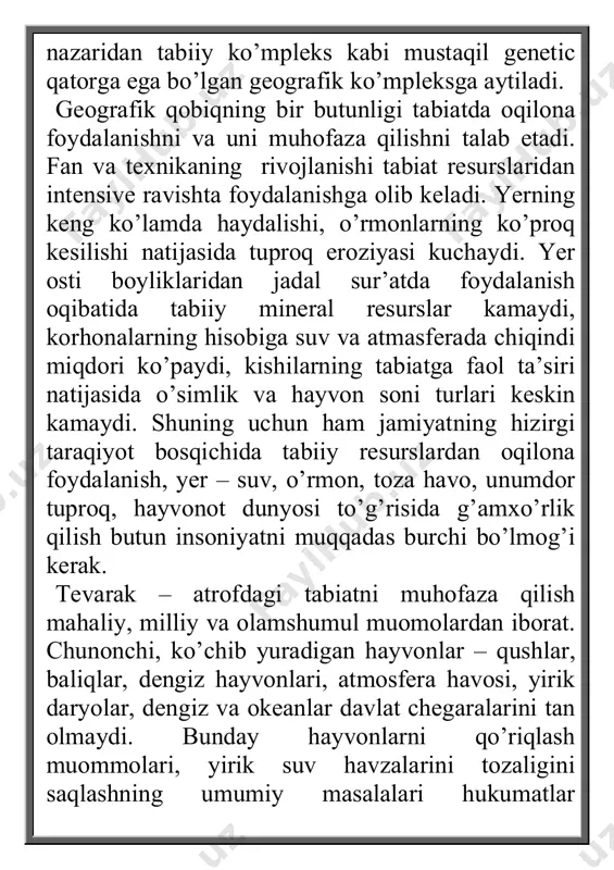 rasida bir qancha ishlar amalga oshirilgan, qo’riqxonalar va milliy parklar tashkil etilgan. ular ayniqsa janobiy va sharqiy afrikada ko’p. masalan, kryuger milliy bog’i, kiva milliy bog’i, serengeti qo’riqxonasi, kilimanjaro vulkanik massivi qo’riqxonasi shular jumlasidandir. bu joylarda noyob tabiiy ko’mplekslar – o’rmonlar, savanalar, vulqonlar, yovoyi hayvonlar muhofaza etiladi. amalga oshirilgan tadbirlar natijasida ko’pgina yo’qolib ketish arafasida turgan noyob hayvonlarning bu o’lkadagi soni qayta tiklandi. . https://www.docufreezer.com