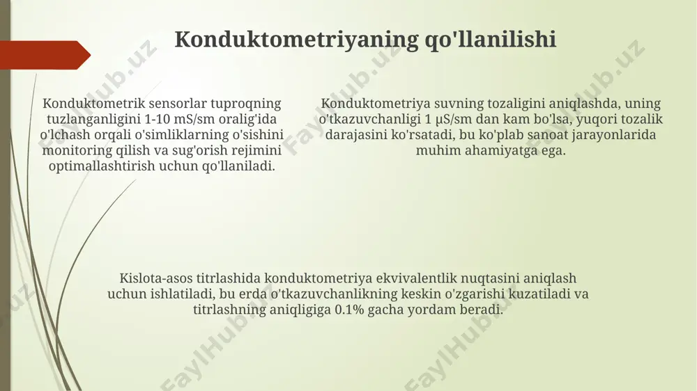 elektrokimyoviy tahlil usullari. konduktometriya - Page 5
