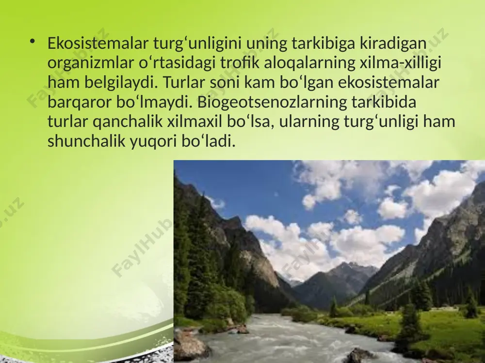 biogeotsenozlarning barqarorligi. 11 - sinf - Page 4