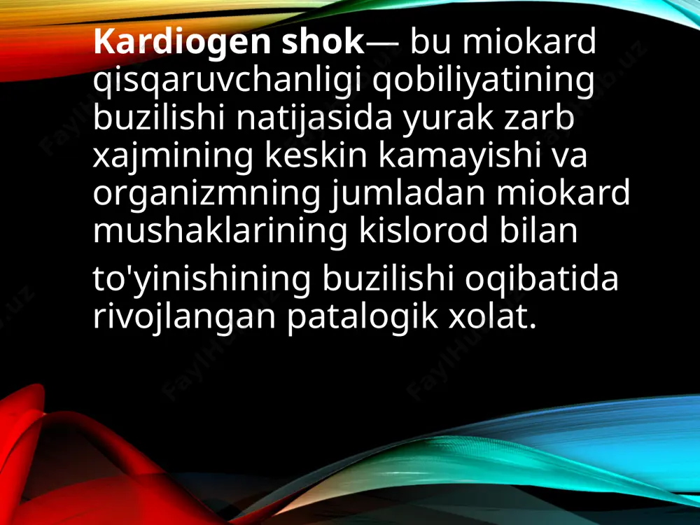 kardiogen shok klinikasi va davo choralari - Page 4