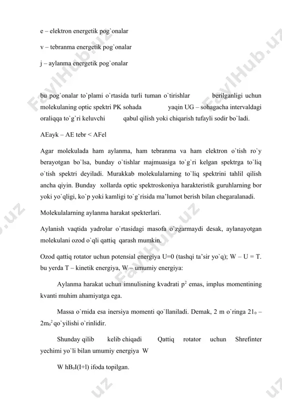 molekulalarning magnit xususiyatlari - Page 5