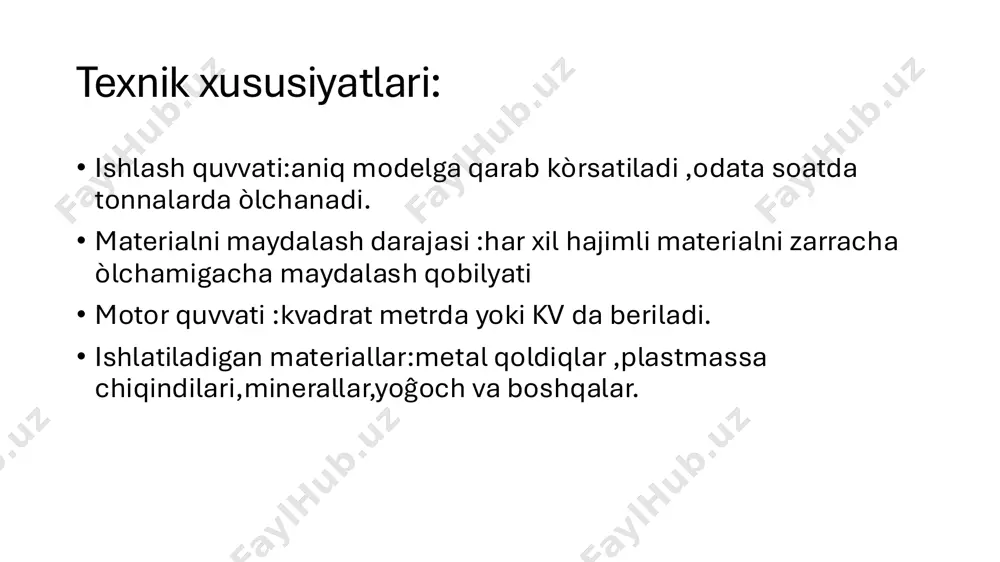 a9-kif xom ashyoni maydalash mashinasi - Page 4