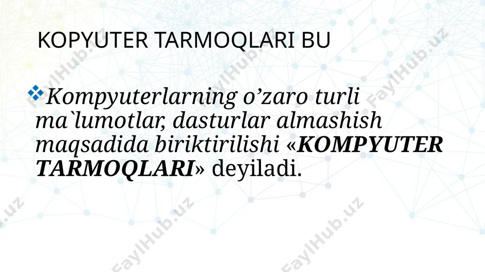 kompyuter tarmoqlari - Page 3