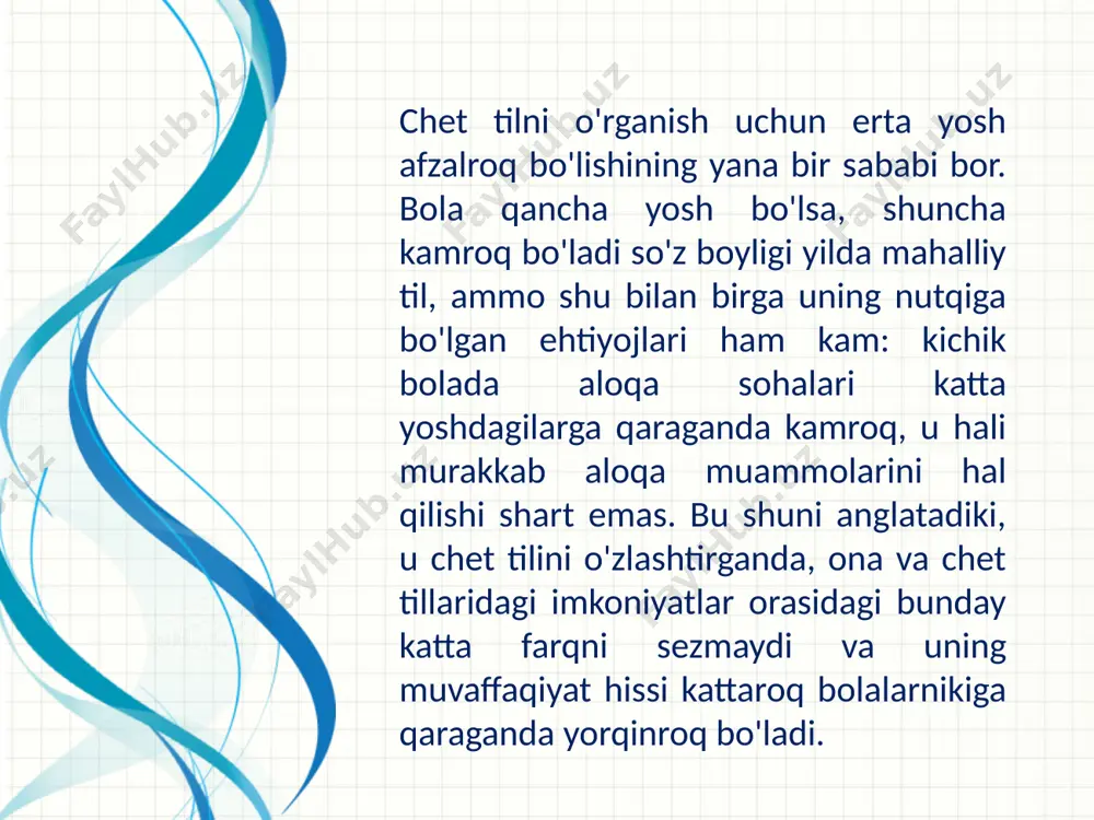 maktabgacha yoshdagi bolalarga ingliz tilini ikkinchi til sifatida o’rgatish tarixi - Page 5