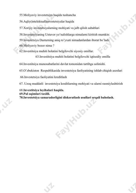 investitsiyalar haqida ma’lumotlar - Page 3