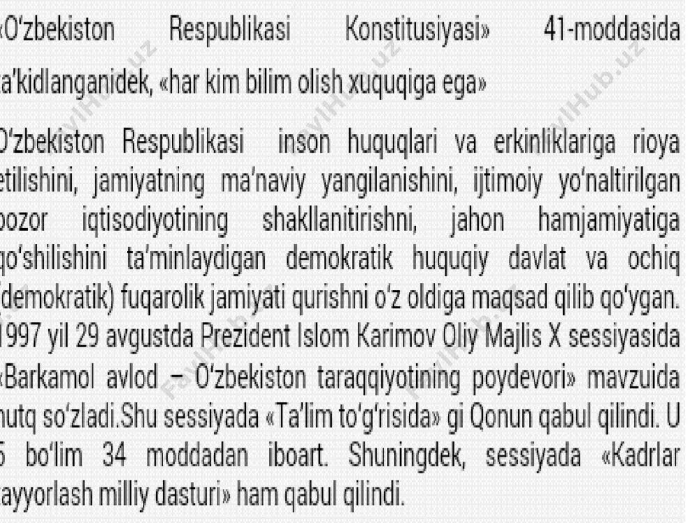 oliy ta'lim tizimida o'zgarishlar va islohotlar - Page 3