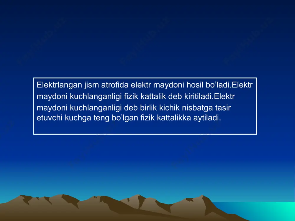 elektromagnit to’lqinlar. maksvel lorens nazaryasi - Page 2