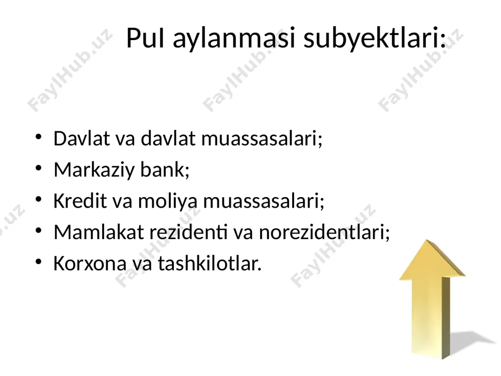 pul aylanmasi va uning tarkibi - Page 5