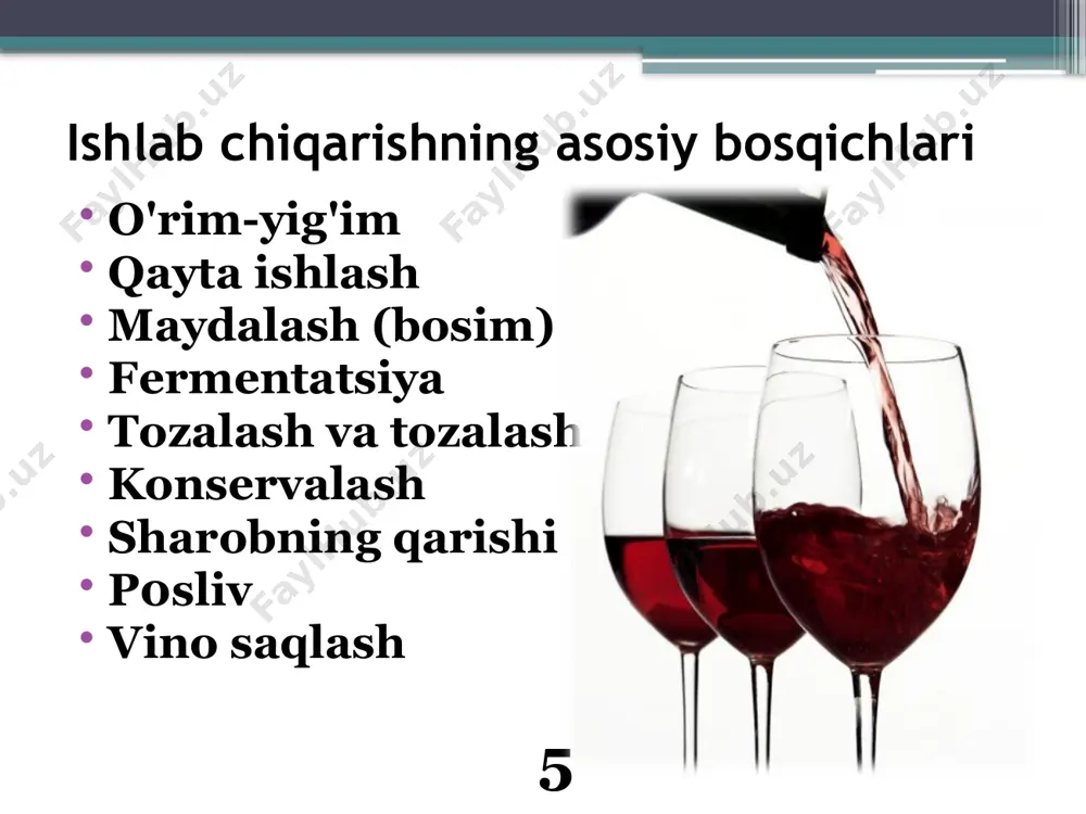 vino texnologiyasi asoslari - Page 5