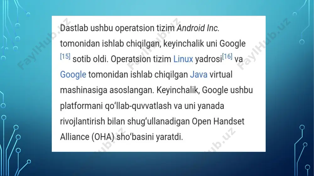 android operatsion tizimlari - Page 3