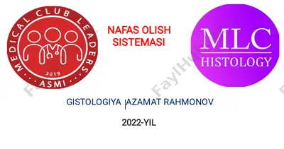 nafas olish tizimi — PDF