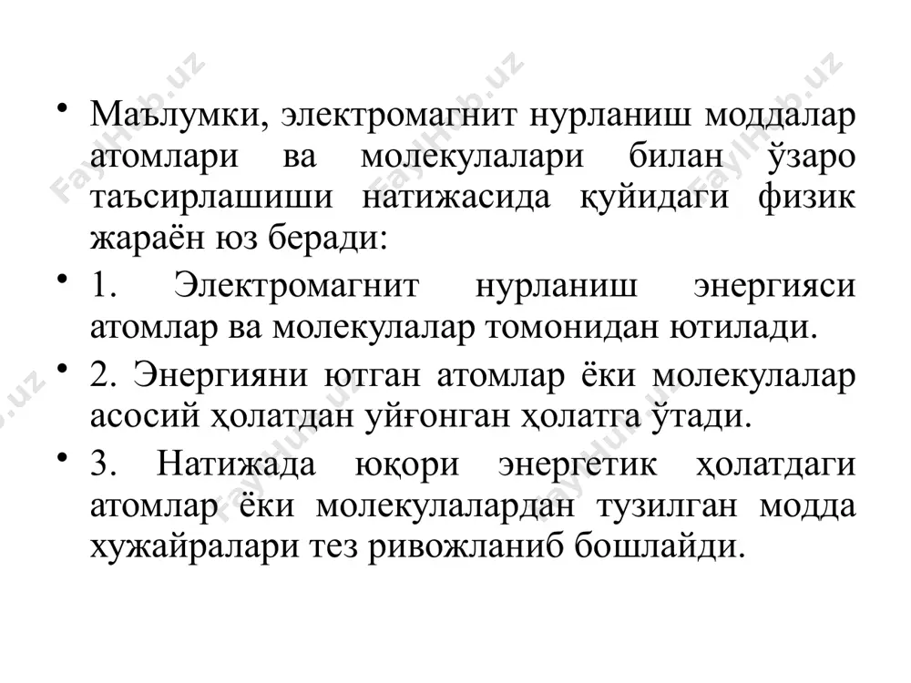 elektromagnit nurlanishlarining qishloq xo'jaligida qo'llanilishi - Page 4