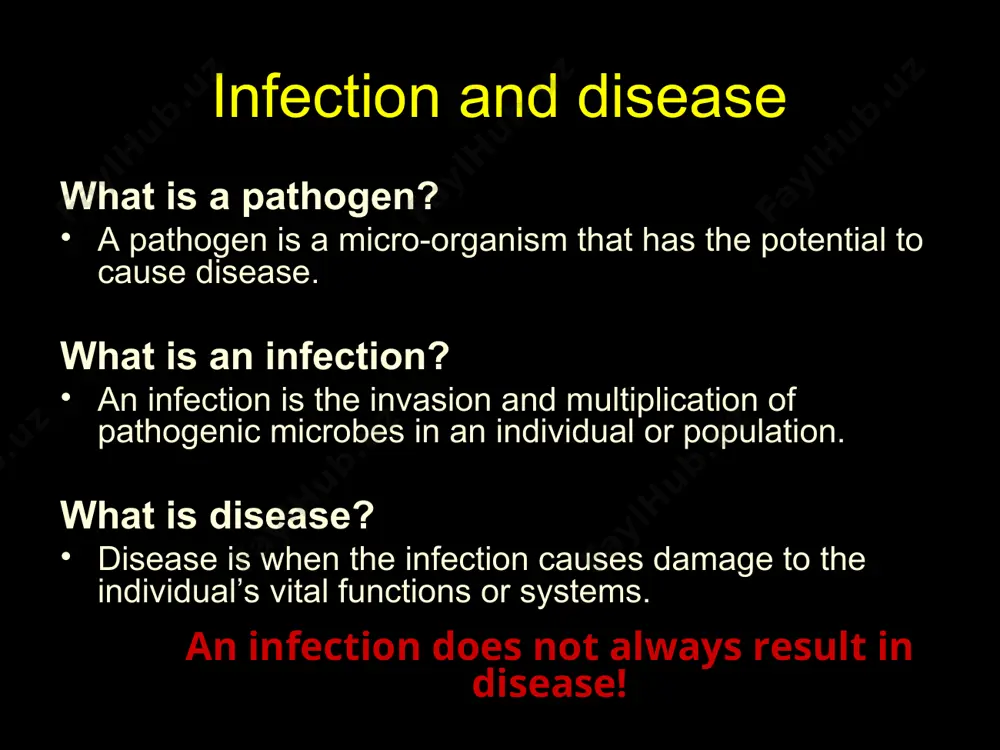 ing towels or toilet seats. chlamydial infection is often known as the silent disease as approximately 75% of women and 50% of men don’t experience any symptoms. c. trachomatis bacteria (background) with the female reproductive tract superimposed. * portals of entry breaking the surface of the skin example: tetanus tetanus is commonly known as lockjaw; it is a neuromuscular disease. it is caused by a toxin (poison), which is produced by the bacterium clostridium tetani. c. tetani is found in soil, dust and the guts and faeces of many animals. c. tetani produces endospores. the endospores usually enter the body through a puncture wound to the skin. splinter in the finger. * the dynamics of the development of the infectious process consists of the incubation and prodromal periods, the height of the disease and period of recovery ( convalescence). a certain period of time elapses from the moment of penetration …