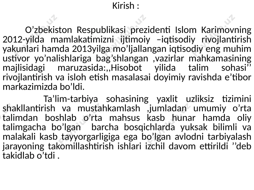 ’ylab harakatiga aytiladi. sayyoralarning siderik va sinodik davrlari farqi. sayyoralarning siderik davri deb uning quyosh atrofida ma’luym bir yulduzga nisbatan to’liq aylanib chiqishi uchun ketgan vaqtga aytiladi. sayyorning sinodik davri deb uning bir xil konfiguratsdion vaziyatlarining (qo’shilishi va qarama-qarshi turishlari) , ixtiyoriy bbiridan ikki marta ketma-ket o’tishi uchun zarur vaqt oralig’iga aytiladi. sayyoralar atmosferasini avtomatik kosmik apparatlar yordamida tekshirish. tekshirish usuli ikki xil bo’lib 1-usuli arbita kordenatadagi avtomatik kosmik apparat yordamida yaqin masofadan sayyorani suratqga tushirishga asoslangan. bu usul barcha sayyoralarga nisbatan qo’llanilgan. 2-usul. sayyora sirtiga avtomatik apparat tushirishga asoslangan. bu usul oy, venera, mars va tiptonga qo’llanildi. sayyora atmosferasining ustki qatlamlarida quyoshdan kelayotgan nurlanish ultrabinafshaning bipr qismni yutiladi natijada bu qatlamning temperaturasi balandlik bo’yicha orta boshlaydi. sayyoralarning kunduzgi va tungi qismlari orasida kam temperaturalar farqi bo’ladi va u oqimlarni hosil qiladi. образец текста второй уровень третий уровень четвертый уровень пятый уровень gigant sayyoralar atmosferasi va ichki tuzilishi. gigant sayyoralar …