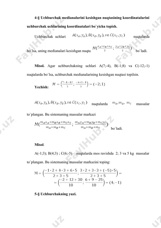 koordinatalar sistemasi - Page 5