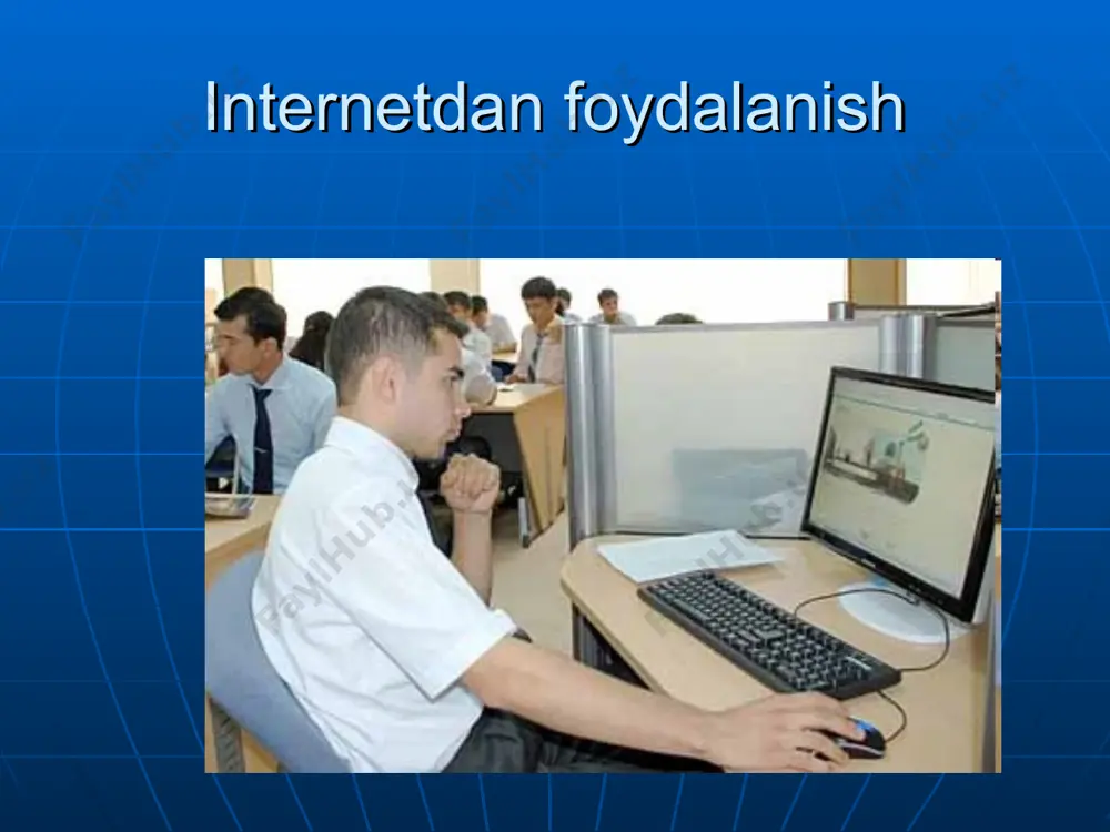internet tarmog’i va undan foydalanish - Page 5