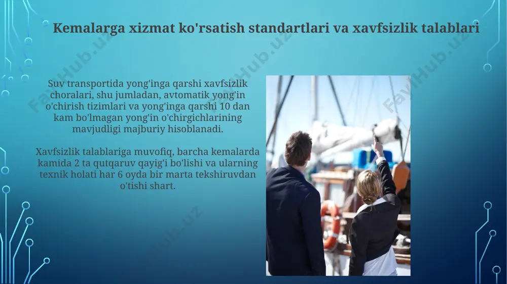 dengiz va daryo kemalarida sayyohlarga xizmat ko‘rsatish - Page 5