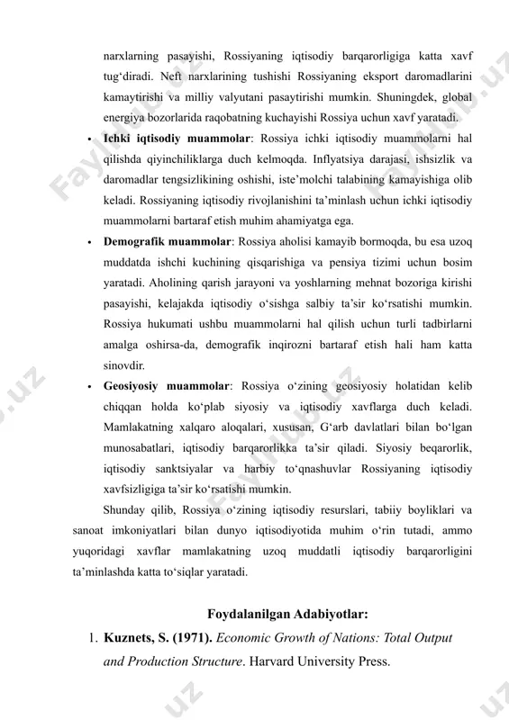 rossiya haqida qisqacha ma'lumot - Page 5