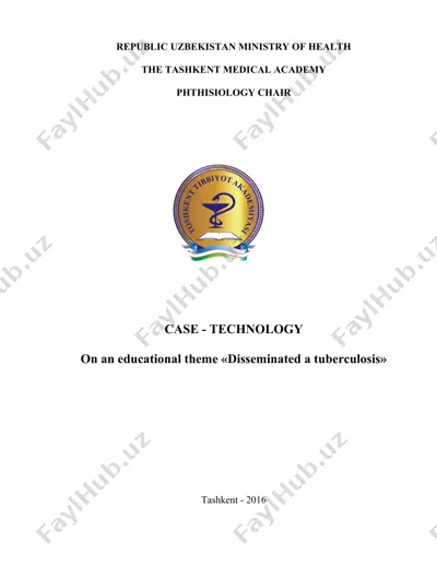 disseminated tuberculosis — DOCX