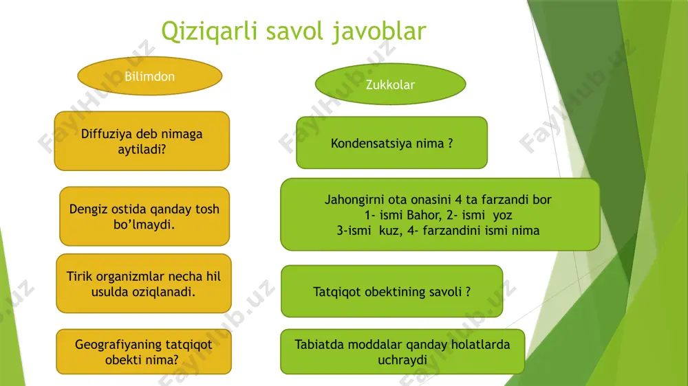 tirik organizmlarning tasirlanishi - Page 4