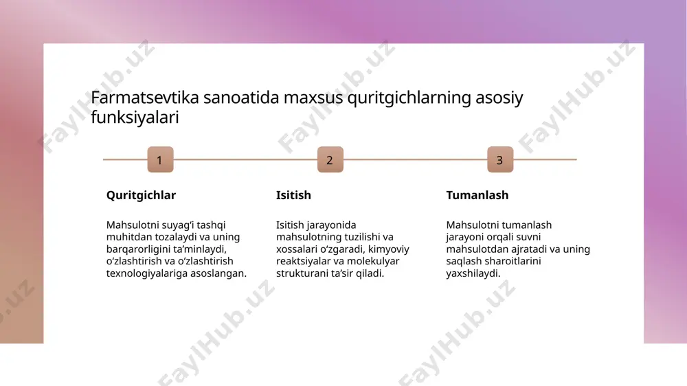gini oshirishda intellektual texnologiyalar, ma'lumotlar tahlili va robototexnika muhim ahamiyatga ega. biotexnologiyalar biotexnologiyalar farmatsevtika sohasida innovatsion yondashmalardan biridir, organik materiallar va genetik modifikatsiyalar mahsulotning sifatlarini oshirishda foydalaniladi. farmatsevtika mahsulotlari uchun barqarorlik va samaradorlik texnologiyalari farmatsevtika mahsulotlarining barqarorlik va samaradorlik texnologiyalari, maxsus quritgichlar orqali taʼminlanadi. bu texnologiyalar mahsulotning tayinlangan xususiyatlarini saqlash, samaradorlikni oshirish va mahsulotni saqlashni taʼminlaydi. keyinchi texnologiyalar va innovatsion usullar foydalaniladi. photo by eszter naujoks on unsplash mahsulotning o'zaro almashishini oshirish usullari farmatsevtika sohasida 1 mahsulotlarning qulay almashishi - mahsulotlarning o'zaro almashishini oshirish usullari farmatsevtika sohasida, qulay almashish usullari va ularning mahsulot sifatiga o'z ta'sirini ta'kidlaydi. 2 kimyoviy modifikatsiya texnologiyalari - farmatsevtika sohasida mahsulotning o'zaro almashishini oshirish uchun kimyoviy modifikatsiya texnologiyalari intensiv rivojlanmoqda va muhim ahamiyatga ega. 3 nanotexnologiyalar va almashuvchilar - nanotexnologiyalar farmatsevtika sohasida mahsulotning o'zaro almashishini oshirishda katta rolni o'ynaydi, mahsulotning samaradorligini oshiradi va yangiliklarni ko'rsatadi. 4 elektron almashuv va ma'lumotlar omborlari - elektron almashuv va ma'lumotlar …