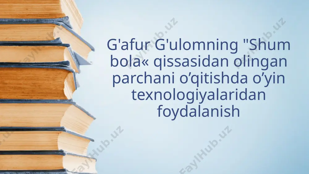 hisoblanadi mazko‘r asarni o‘rganish jarayonida o‘quvchilar e’tibori shum bolaning xulq-atvori, kechinmalari va odamlarga munosabatiga qaratiladi. ushbu texnologiya munozarali masalalarni hal etishda, bahs-munozaralar o‘tkazishda yoki o‘quv seminari yakunida,o‘quv rejasi asosida biron bir bo‘lim o‘rganib bo‘lingach qo‘llanilishi mumkin. bu texnologiya tinglovchilarni o‘z fikrlarini himoya qilishga, erkin fikrlash va o‘z fikrlarini boshqalarga yetkazishda ,ochiq holda bahslashishga o‘quv jarayonida egallagan bilimlarini tahlil etishga, qay darajada egallaganliklarini baholashga hamda tinglovchilarni bahslashish madaniyatiga o‘rgatad buning uchun kompyuter ekraniga bo‘sh jadval joylashtiriladi yoki a-3,a-4 formatli qog‘ozlarda chizilgan jadvallar o‘quvchilarga tarqatiladi. ular shum bolaning kuchli, zaif tomonlarini, uning usha paytdagi imkonyatlari, unga tashqi ta’sirlarni izlab topishlari va jadvalga tushirishlari lozim. uni guruhlardan bir o‘quvchi taqdim qilishi mumkin.har bir o‘quvchi o‘zining tahlilini tayyorlashi, uni izohlab, yangi fikrlar bilan boyitishi asar qahramonini yanada yaxshi o‘rganishiga zamin yaratadi ushbutexnologiyaorqalio‘quvchilarshumbolahaqidaginazariyvaamaliytajribalarnitahlilqilish, taqqoslashorqalimuammonihaletishyo‘llarnitopishga, bilimlarnimustahkamlash, obrazningxulq-atvori,yutuqlarihamdakamchiliklarimustaqiltanqidiyfikrlashni,nostandarttafakkurnishakllantirishgaxizmatqiladi. dars jarayonida muammoli vaziyatlar yaratish va uning yechimini topish ham dars sifatini oshiradi. shuning uchun “muammo“ texnologiyasini ham shu …