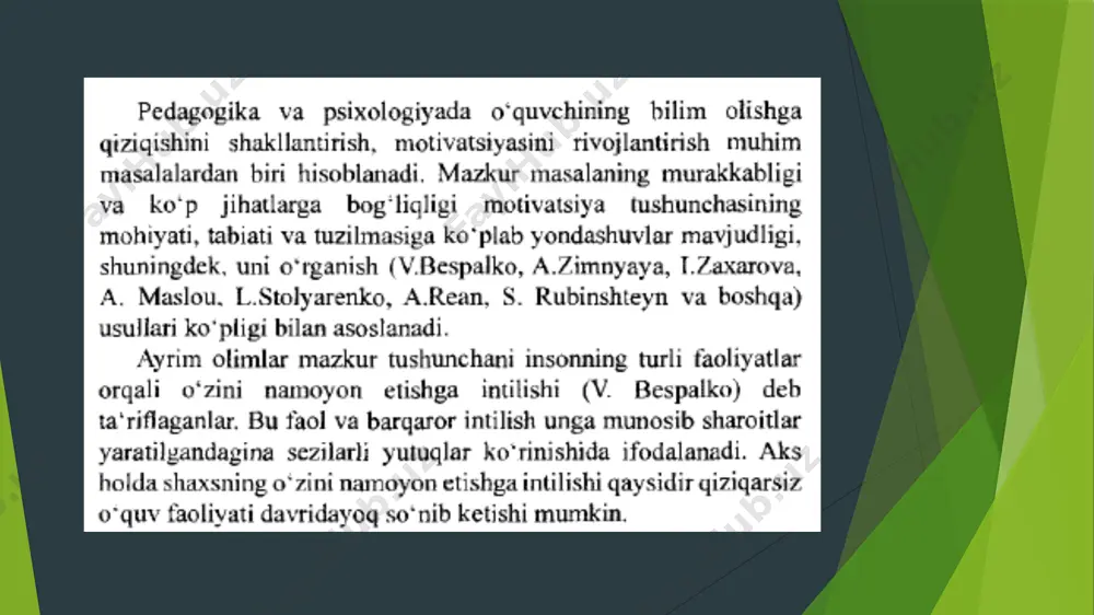 kasbiy motivatsiya va motivasiya muammosi - Page 3