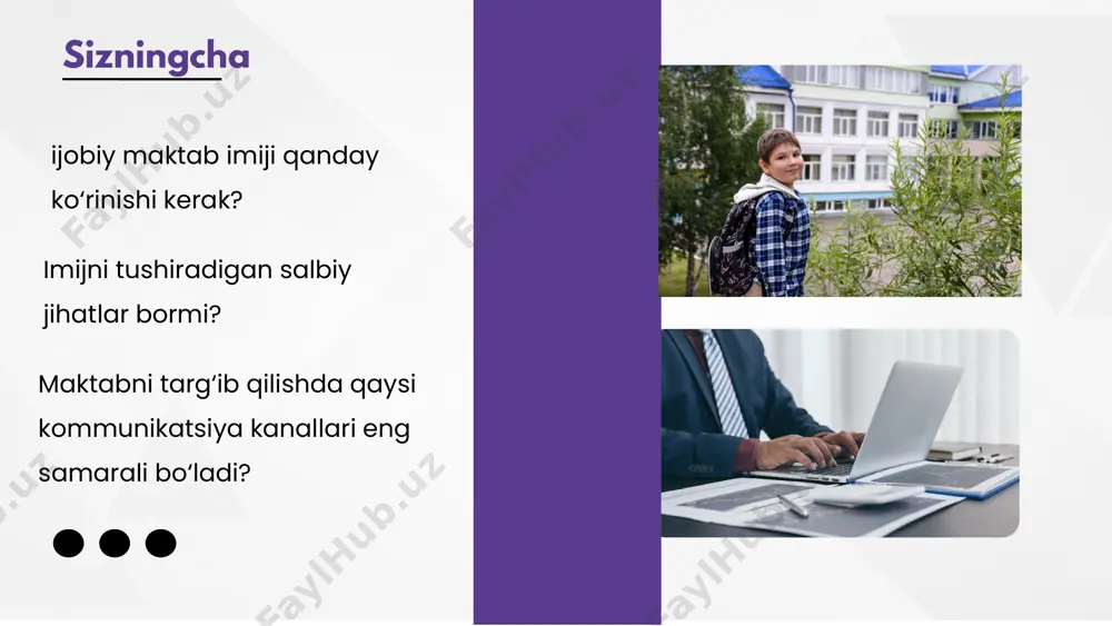 jamoatchilik va ota-onalar bilan o‘zaro hamkorlik treningi - Page 5