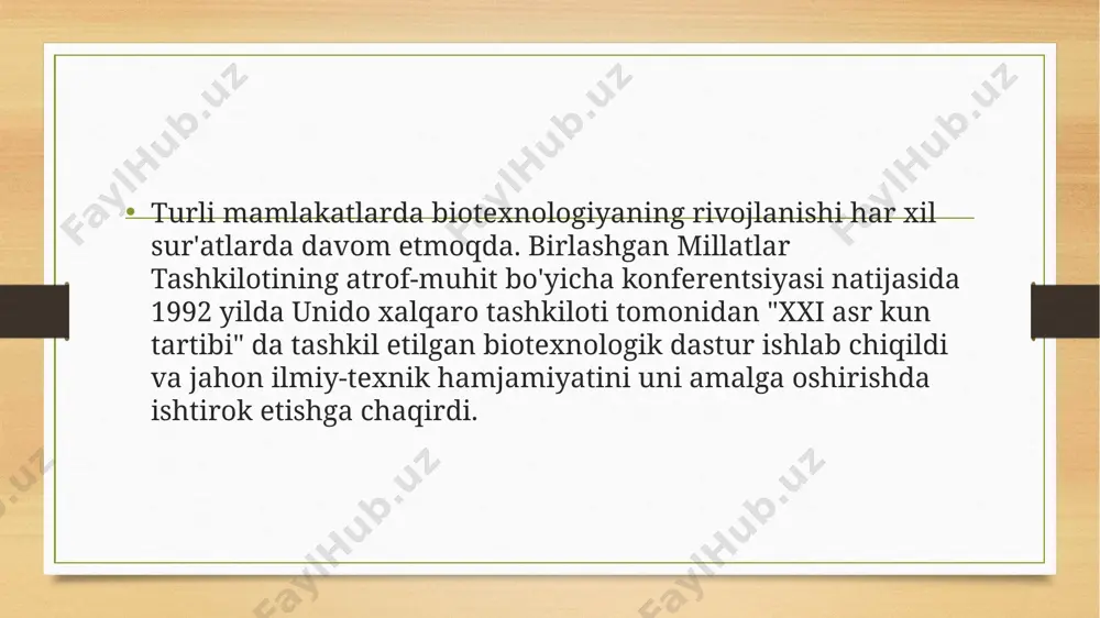 oziq-ovqat biotexnologiyasi rivojlanishdagi zamonaviy yo’nalishlar 2 - Page 3