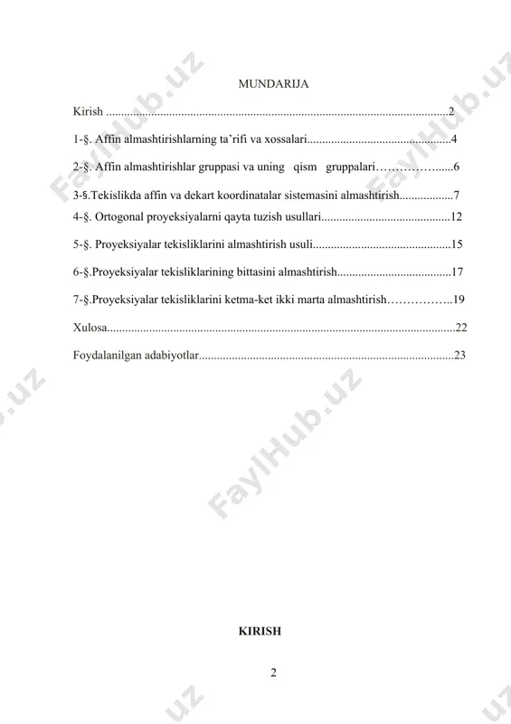 murabbiy ustozlarimehnatini rag‘batlantirish tizimi joriy etildi; uchinchidan, oliy ta’lim va ilmiy-tadqiqotlarning o‘zaro integratsiyalashuvini ta’minlash maqsadidatalabalar shaharchasida fanlar akademiyasining v.i. romanovskiy nomidagi matematika institutining (keyingi o‘rinlarda — institut) yangi va zamonaviy binosi barpo etildi. matematika sohasidagi fundamental tadqiqotlarni moliyalashtirish hajmi bir yarim barobarga oshirildi, budjet mablag‘lari hisobidan superkompyuter, zamonaviy texnika va asbob uskunalar xarid qilindi; to‘rtinchidan ilmiy darajali kadrlarni tayyorlashning birlamchi bosqichi sifatida stajor-tadqiqotlikinstituti joriy etildi; beshinchidan, ilm-fan sohasidagi ustuvor muammolarni tezkor bartaraf etish, fan, ta’lim va ishlabchiqarish integratsiyasini kuchaytirish masalasini hukumat darajasida belgilash maqsadida o‘zbekiston respublikasining bosh vaziri raisiligida fan va texnologiyalar bo‘yicha respublikakengashi tashkil etildi. kurs ishining dolzarbligi. o‘quvchilar intellektual tafakkurini shakllantirish asosida o‘quvchilar qobiliyat va qiziqishlarini rivojlantirish ularning galiley va uning teoremasi haqidagi bilimlarini yanada chuqurlashtirish. respublikamiz prezidenti shavkat mirziyoyev “o‘zbekistonni yanada rivojlantirish bo‘yicha harkatlar strategiyasi to‘g‘risida” gi farmoni va oliy talim tizimini yanada rivojlantirish bo‘yicha qabul qilingan pq 29-09 qaror mazmunida barkamol shaxs va malakali mutaxasisni tarbiyalab …