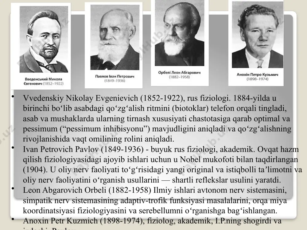 yingi impuls mushakni bo'shashish davrida ushlab turadigan chastotada paydo bo'ladi. qattiq tetanoz bo'shashish boshlanishidan oldin qisqarishning yangi to'lqini boshlanganda kuzatiladi. tabiiy sharoitda motor neyronlaridan mushaklarga bir qator impulslar yuboriladi. shuning uchun skelet mushaklari uchun tetanik rejim fiziologik hisoblanadi. rag'batlantirishning juda yuqori chastotasi mushaklarning qisqarish kuchining pasayishiga olib keladi. muskul tuzilishlari muskul bu – kiskarish xususiyatiga ega bulgan, tirik organizmning u yoki bu bulgani xarakatga keltiradigan organ: u aksariyat, kundalang yulli va sillik muskul tukimalaridan tuzilgan. muskulatura – butun gavdaning yoki uning biror kismining, organning muskullar majmuasi. shunga kura muskullarni belgilariga karab kuyidagicha klassifikatsiyalash mumkin: 1) tuzilishi buyicha: kundalang yulli muskullar. b) sillik muskullar. v) ikkiyoklama kiya muskullar. 2) organizmda joylashish xolati buyicha: a) ichki a’zolar muskullari. b) yurak muskullari. v) osmatik muskullar. 3) funksiyalari buyicha: a) tonik muskullar. b) tetanik muskullar. v) kulfdosh (bekitish) funksiyasiga ega bulgan muskul tukimalari. 4) kelib chikishi buyicha: a) ektodermal muskullar. b) entodermal muskullar. v) …