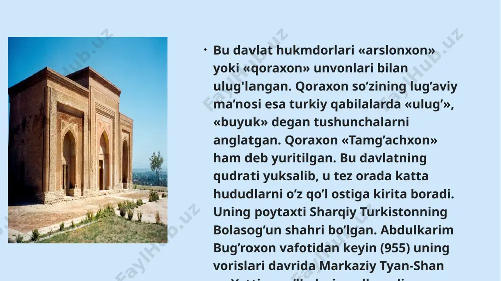 qoraxoniylar davlati - Page 5