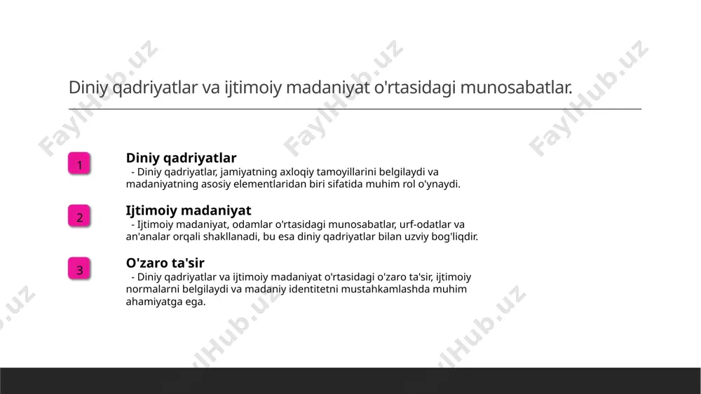 din ijtimoiy madaniyat hodisa sifatidagi ahamiyati - Page 5