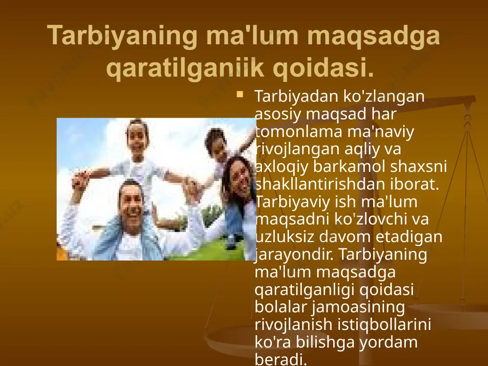 tarbiya jarayonida oila, mahalla hamda ta’lim muassalarining o’zaro hamkorligi - Page 5